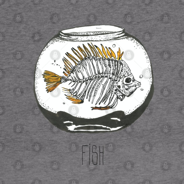 Fishbone in a bowl by Créa'RiBo